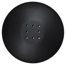20 INCH X 6.5 MM SMOOTH VERTICAL TILL BLADE WITH 8 HOLES FOR HIGH SPEED DISCS - FITS DEERE / NORWOOD AND DEGELMAN