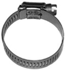 3/16 INCH - 1-1/2 INCH RANGE - STANDARD STEEL HOSE CLAMP