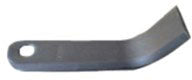 FLAIL MOWER SIDE KNIFE- FOR BALZER AND FOX BRADY   REPLACES BALZER 12537    AND FOX BRADY  65143   BUFFALO 11040039   2" WIDE   5/8" HOLE