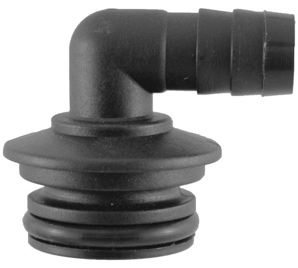 3/8" ELBOW HOSE BARB FOR MODULAR FLOW MONITORS 4 PACK