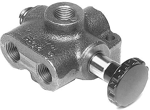 CROSS SINGLE SELECTOR VALVE - 20 GPM FLOW WITH 1/2 INCH PORTS