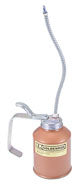 12 OUNCE INDUSTRIAL PUMP OILER WITH FLEXIBLE SPOUT - METAL CONTAINER