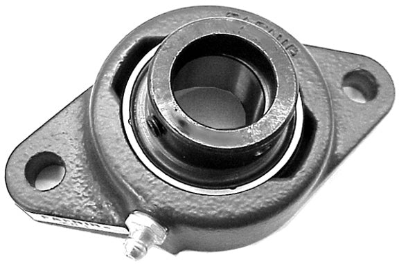 OEM STYLE TWO-BOLT FLANGE ASSEMBLY WITH CAST IRON HOUSING FOR COTTON STRIPPER - 1-1/4" ROUND BORE   TIMKEN BEARING