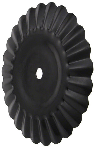 22 INCH X 6.5 MM VERTICAL TILL BLADE WITH 1-3/4 INCH ROUND AXLE