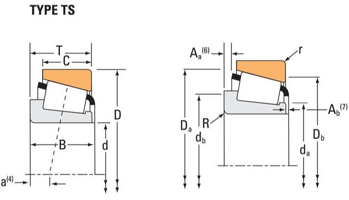 TAPERED ROLLER BEARING CUP