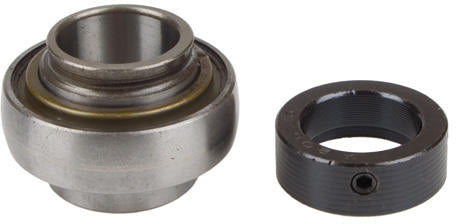 1-7/16 INCH BORE SEALED INSERT BEARING WITH COLLAR SPHERICAL RACE