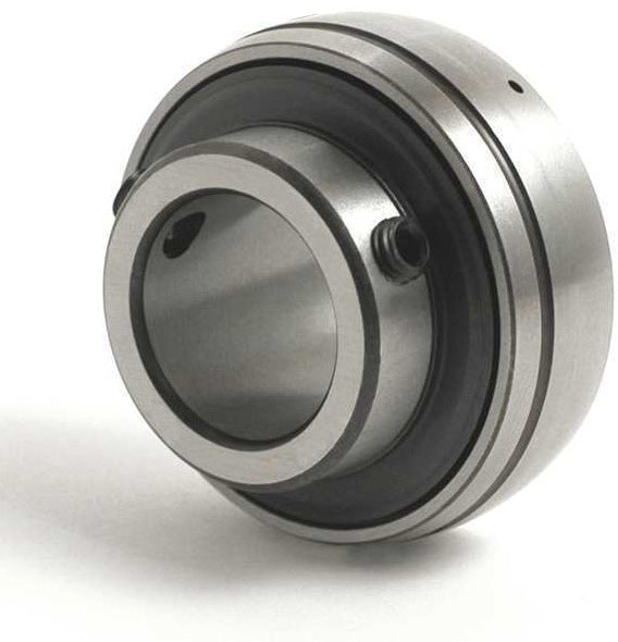 INSERT BEARING WITH SET SCREW - 1-3/8" BORE  -WIDE INNER RING - GREASABLE