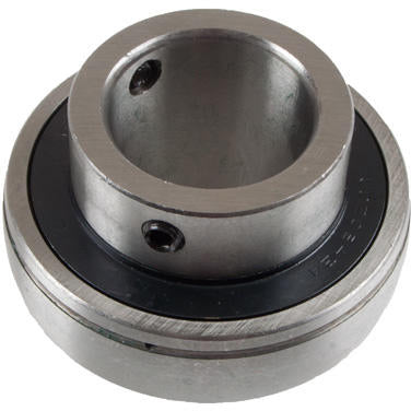 INSERT BEARING WITH SET SCREW - 1-1/2" BORE  -WIDE INNER RING - GREASABLE