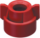QUICKJET CAP FOR ROUND BODY SPRAY TIPS - RED    REPLACES CP25607 / 25608 SERIES