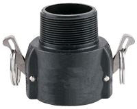 AGSMART B SERIES 3/4" POLY FEMALE COUPLER X MALE PIPE THREAD