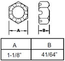 3/4-16 THREAD SPINDLE NUT