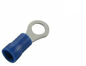 RING TERMINAL INSULATED BLUE 16-14AWG