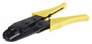 RATCHET TERMINAL CRIMPER WITH NON-SLIP HANDLE