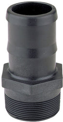 1-1/2 INCH X 1-1/2 INCH MNPT X HOSE BARB  POLY