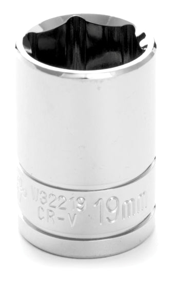 19MM X 6 POINT STANDARD IMPACT SOCKET - 1/2 INCH DRIVE