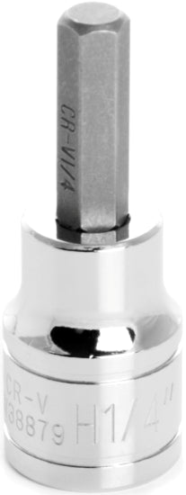 3/8" DR 1/4" HEX BIT SOCKETS