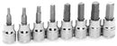 METRIC HEX BIT SET - 3/8 INCH DRIVE
