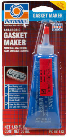 PERMATEX ANAEROBIC GASKET MAKER - 1.69 OUNCE CARDED TUBE