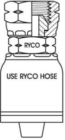 NPSM FEMALE SWIVEL WITH 1 INCH THREAD FOR 1 INCH HOSE