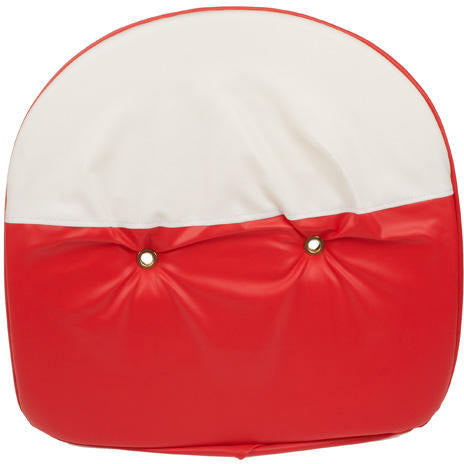 RED/WHITE 19 IN PAN SEAT CUSHION