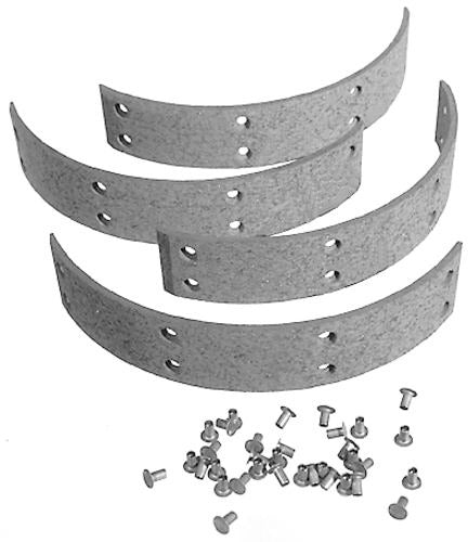 BRAKE SHOE LINING KIT - SET OF 4